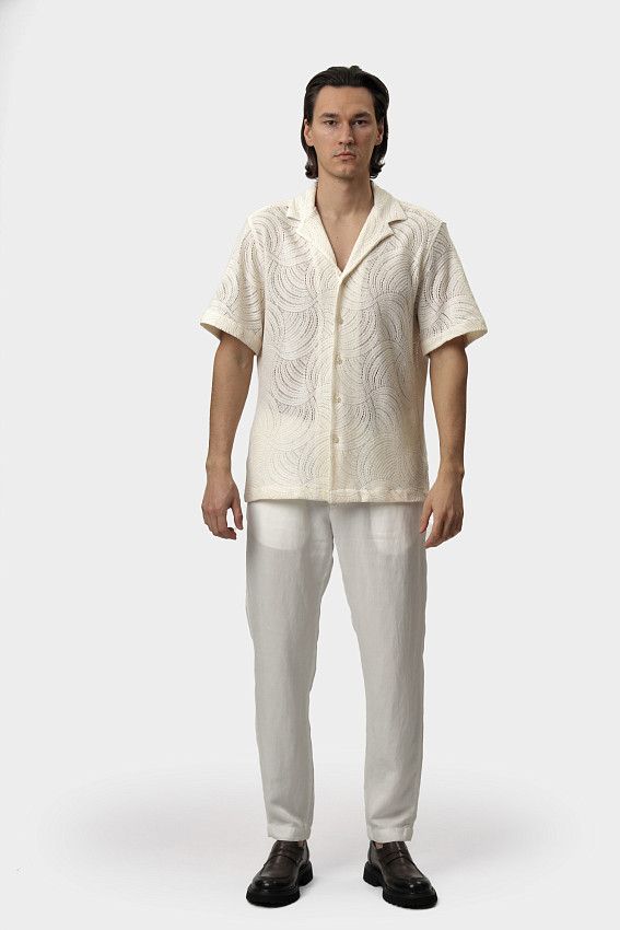 Брюки льняные Strellson Белый