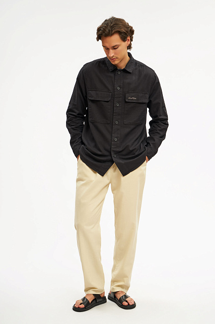 Рубашка льняная Van Mich