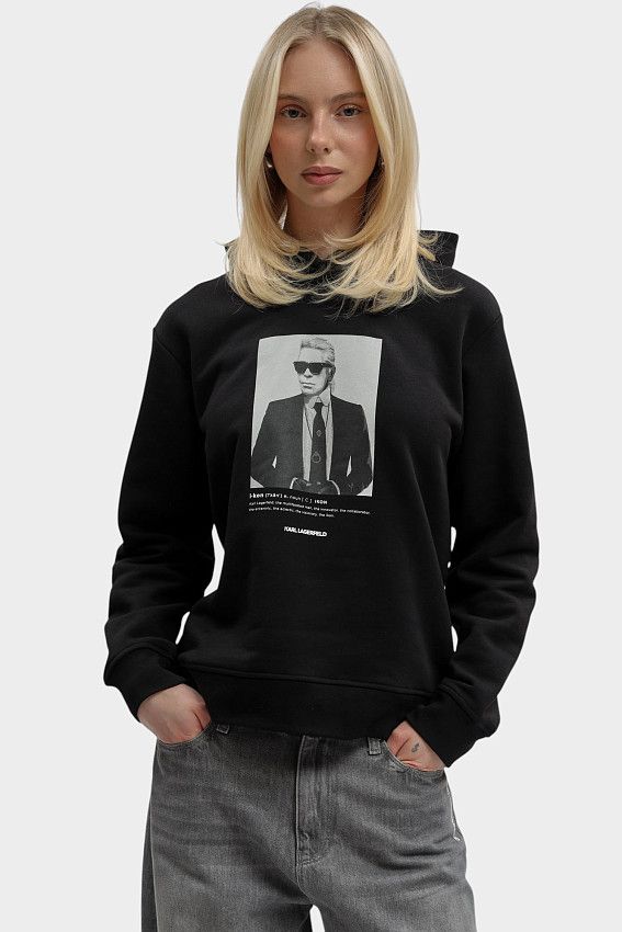 Худи Karl Lagerfeld Черный