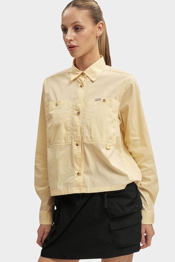 Рубашка с длинным рукавом Columbia Желтый