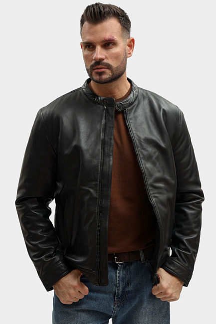 Куртка кожаная Strellson