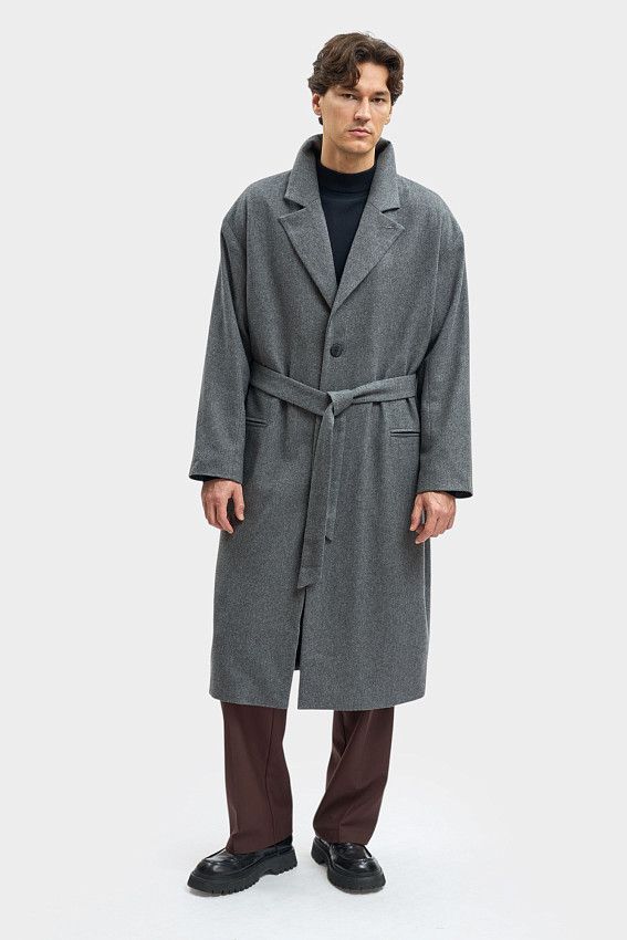 Пальто The Hills Серый