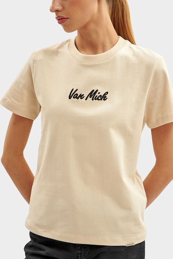 Футболка Van Mich Бежевый