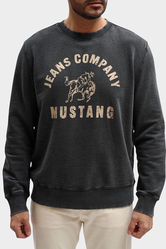 Свитшот Mustang Черный