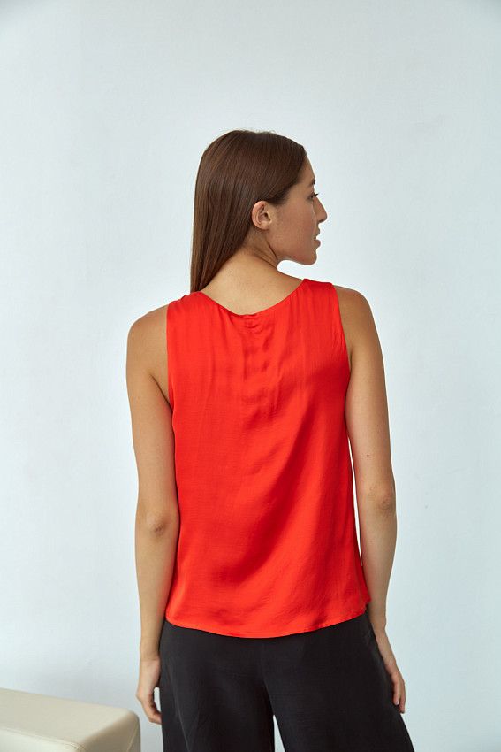 Топ The Hills Красный