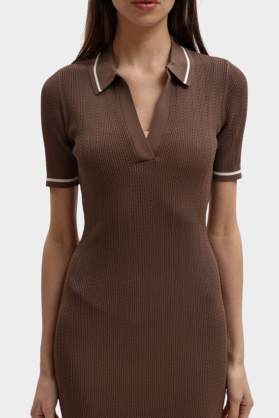 Платье Armani Exchange Бежевый