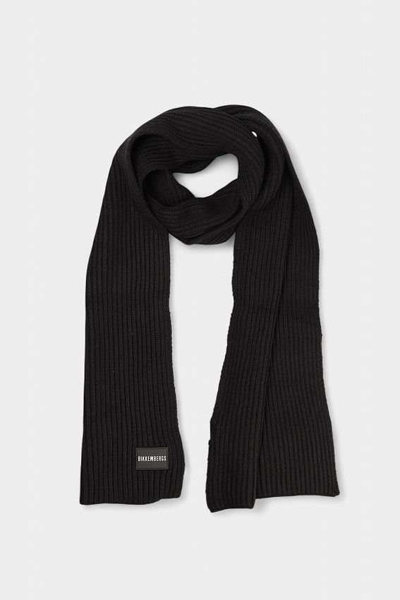 Шарф Bikkembergs Черный