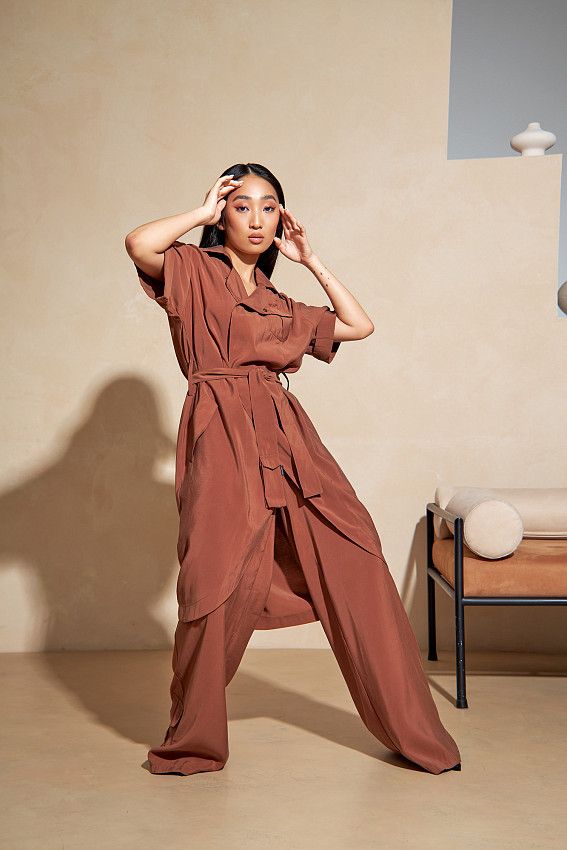 Брюки The Hills Бронзовый