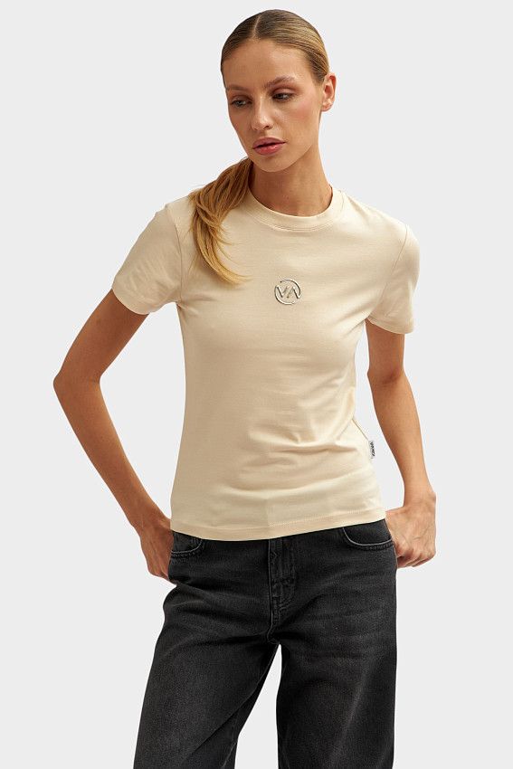 Футболка Van Mich Бежевый