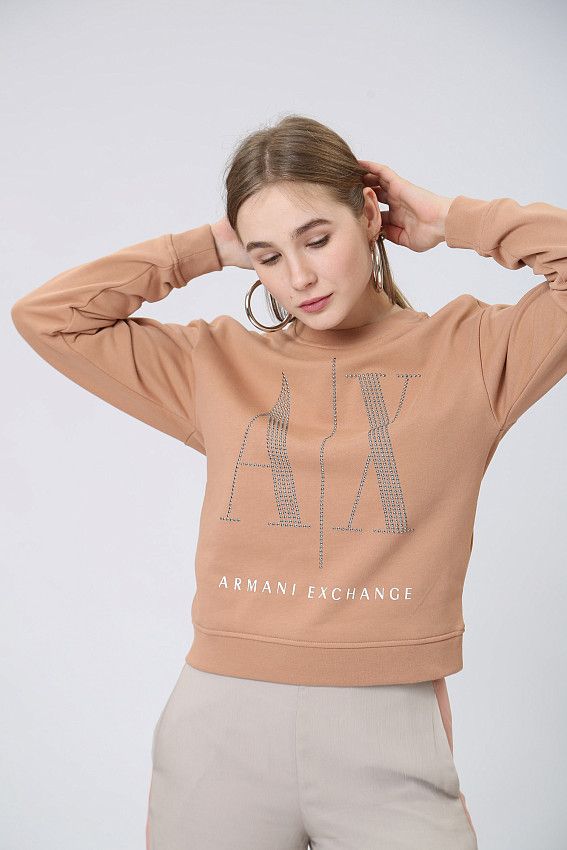 Свитшот Armani Exchange Бежевый