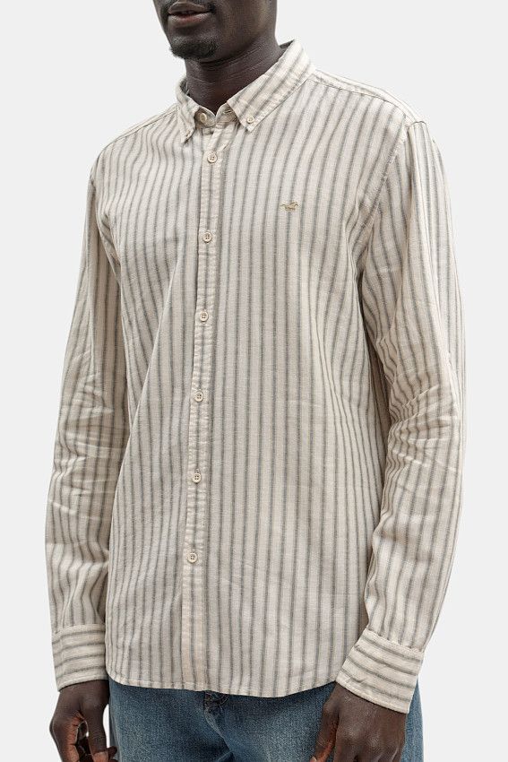 Рубашка Mustang Бежевый