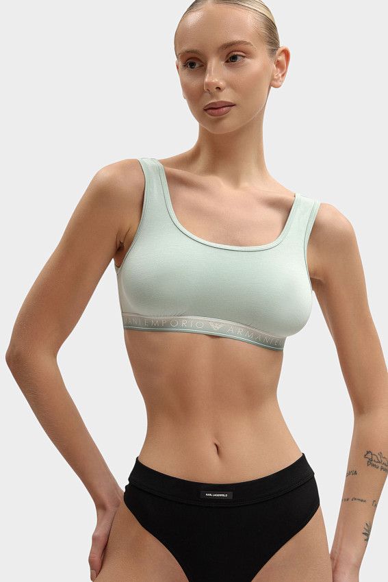 Топ Emporio Armani Зеленый