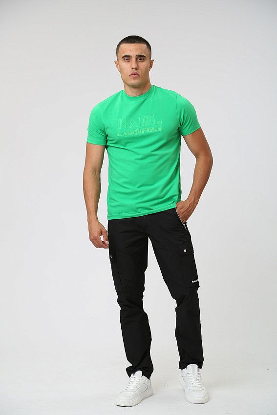 Майка Karl Lagerfeld Зеленый