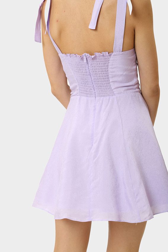 Платье Armani Exchange Фиолетовый