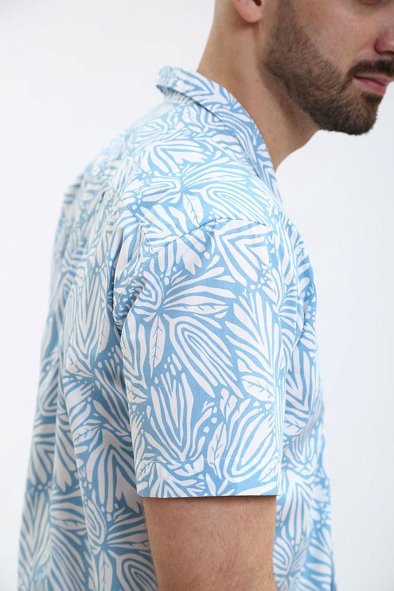 Рубашка Karl Lagerfeld Голубой