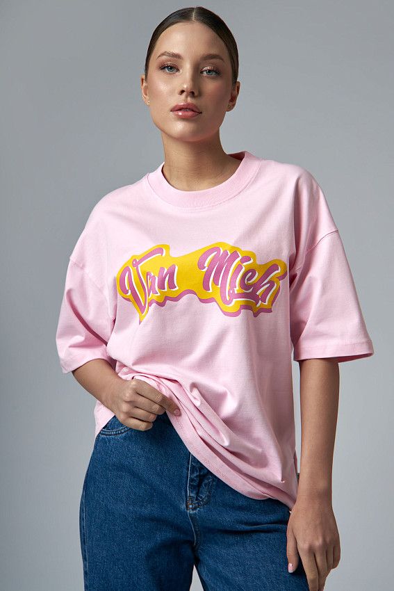 Футболка Van Mich Розовый
