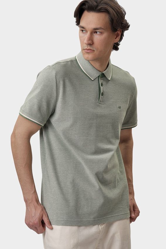 Поло Mustang Зеленый