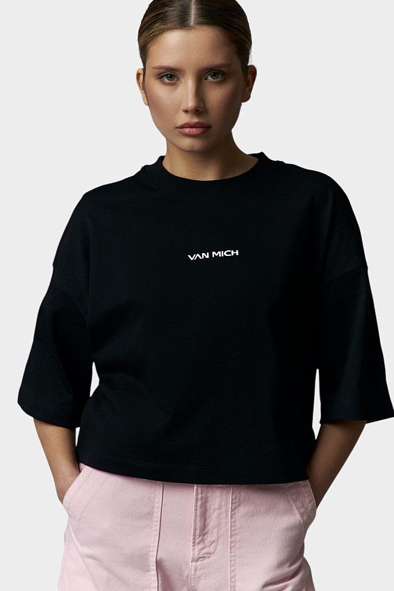 Кроп-топ Van Mich Черный