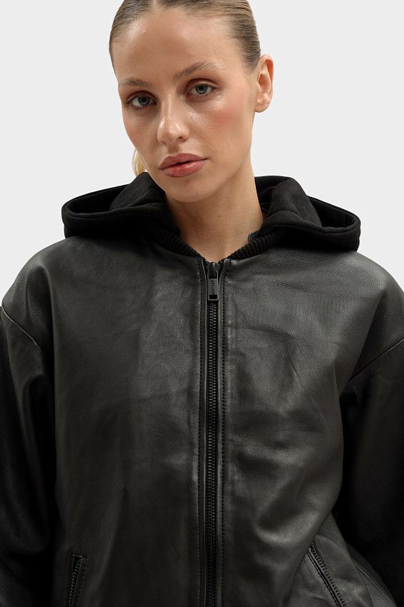 Куртка кожаная Mustang