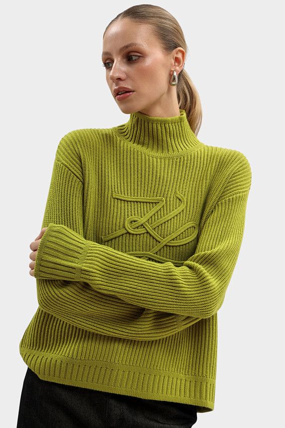 Свитер Karl Lagerfeld Зеленый