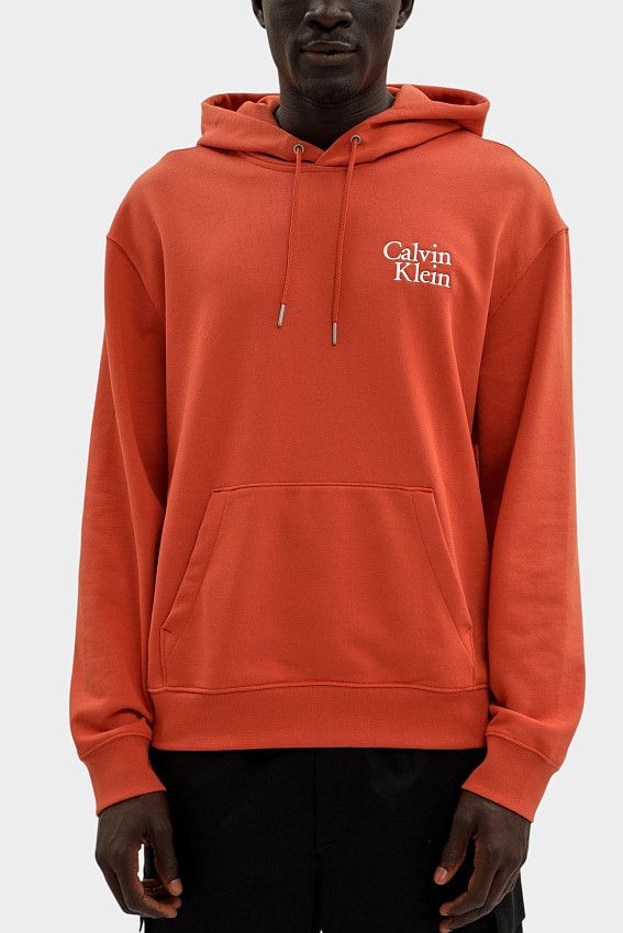 Худи Calvin Klein Jeans Оранжевый