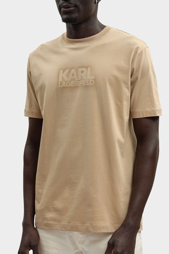 Футболка Karl Lagerfeld Коричневый