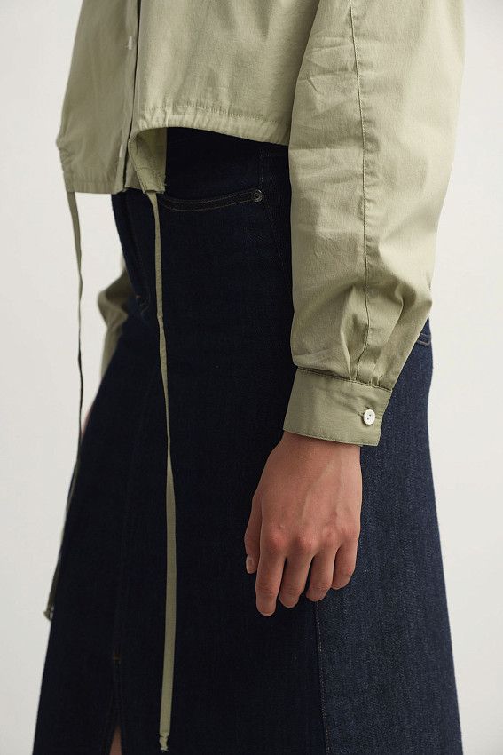 Рубашка с длинным рукавом The Hills Хаки