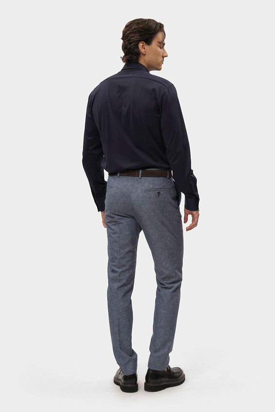 Сорочка д/р Karl Lagerfeld Синий