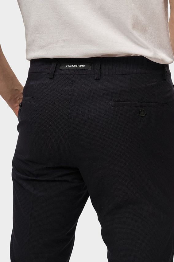 Брюки классические Karl Lagerfeld Синий