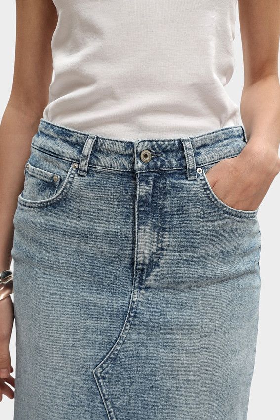 Юбка джинсовая Mustang Синий