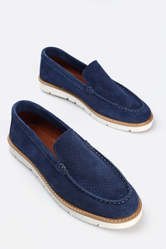 Лоферы Valser Синий