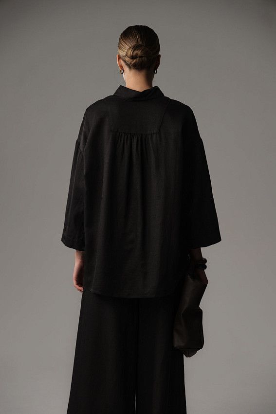 Рубашка с коротким рукавом The Hills Черный