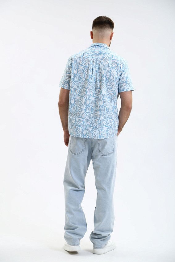 Рубашка Karl Lagerfeld Голубой