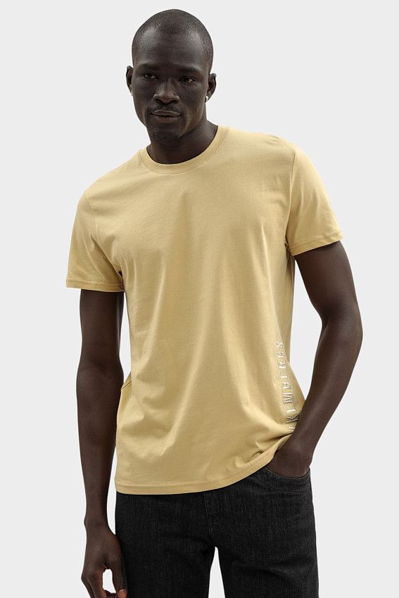 Футболка Bikkembergs Желтый