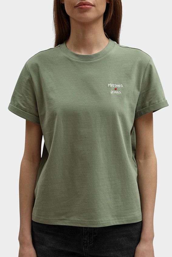 Футболка Mustang Зеленый