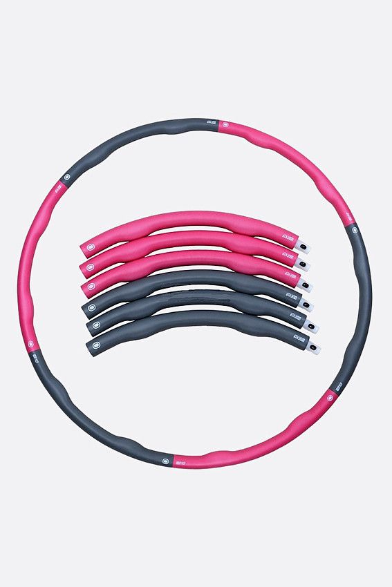 Утяжеленный хулахуп 1,8 кг. Mdbuddy Розовый