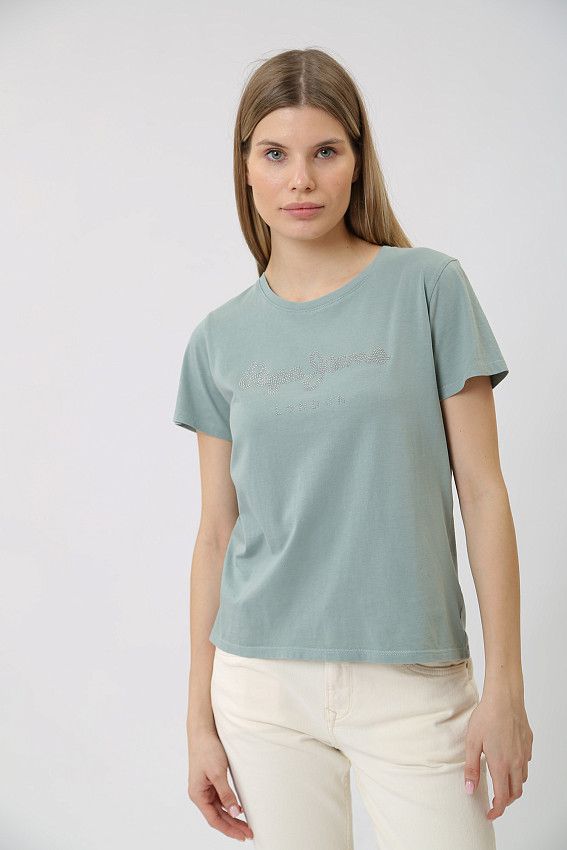 Футболка Pepe Jeans Бирюзовый