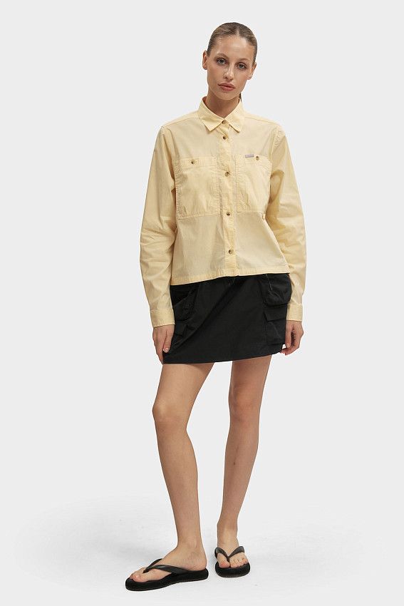 Рубашка с длинным рукавом Columbia Желтый