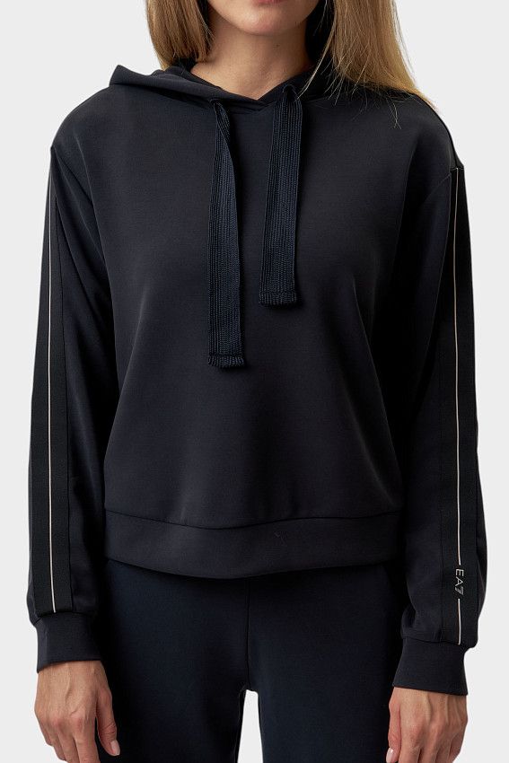 Худи EA7 Черный