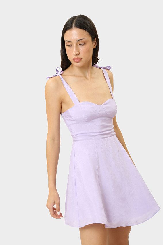 Платье Armani Exchange Фиолетовый