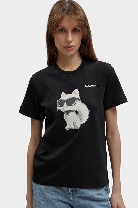 Футболка Karl Lagerfeld Черный