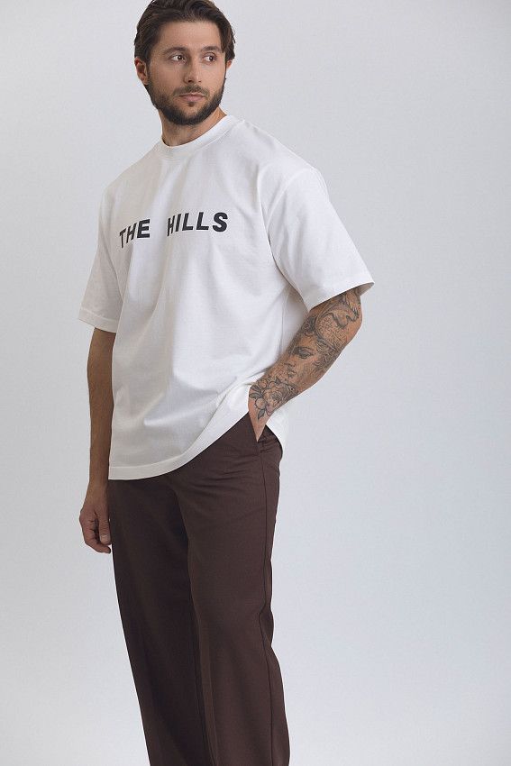 Футболка The Hills Молочный