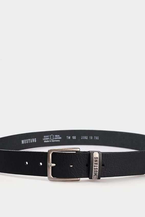 Ремень Mustang Черный