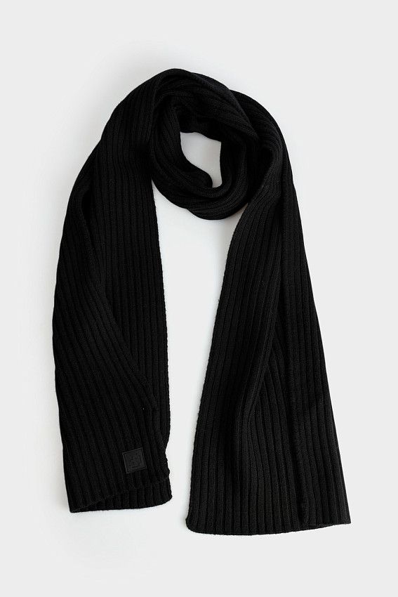 Набор шапка и шарф Strellson Черный