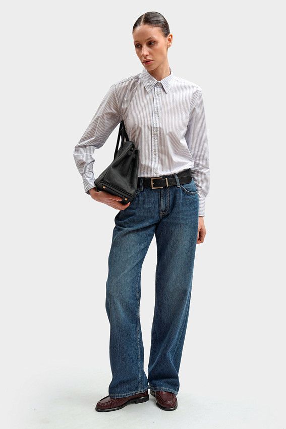 Рубашка Pepe Jeans Голубой