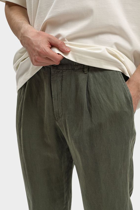 Брюки Strellson Зеленый