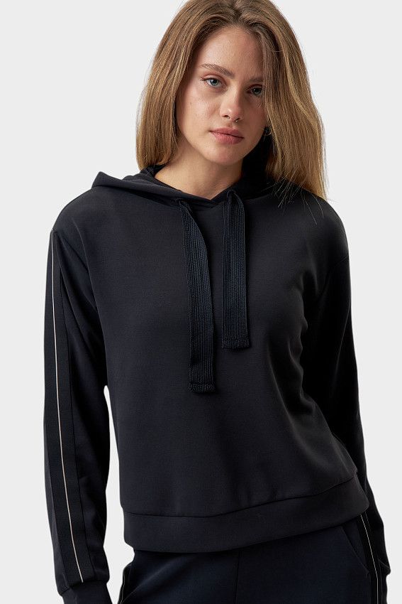 Худи EA7 Черный