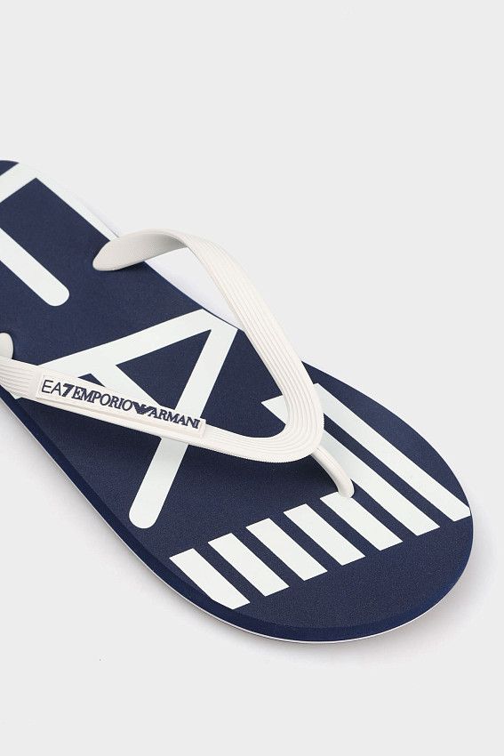 Шлепанцы EA7 Голубой