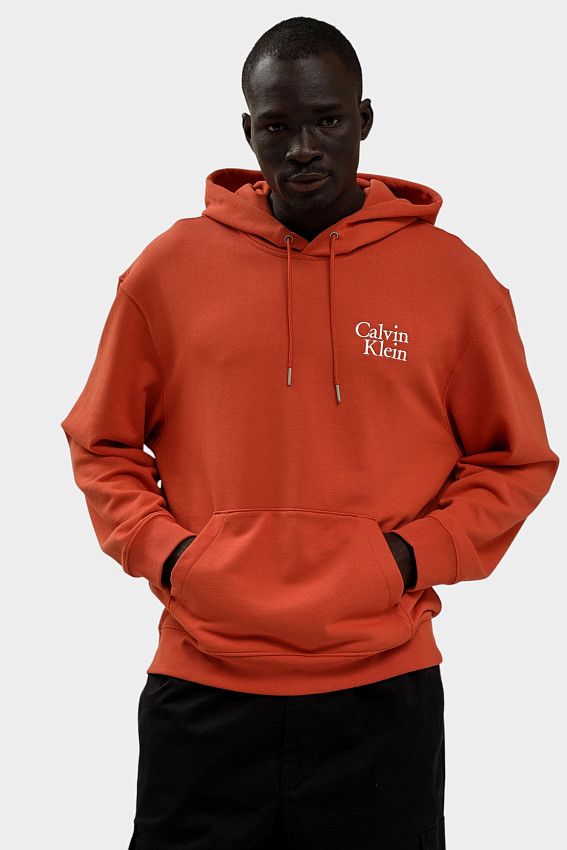Худи Calvin Klein Jeans Оранжевый