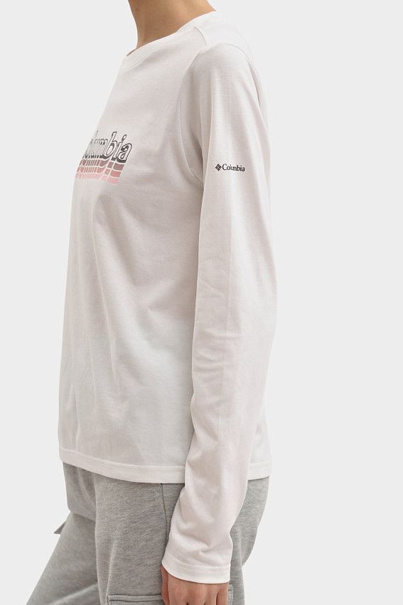 Лонгслив Columbia Белый